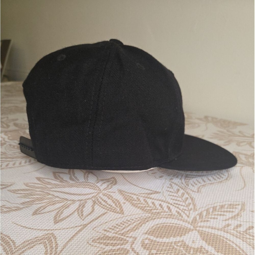 NBA Team Henessy Logo Black Wool Blend Snapback Hat Cap NEW Rare Find - Picture 4 of 7